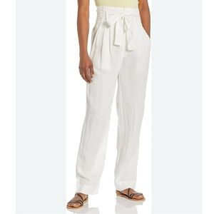 Joie 100% linen pants in off white - 14